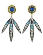 Shein Antique Style Rhinerstone Long Hanging Stud Jewelry Fashion Earrings