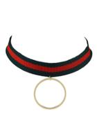 Shein Gold Color Wide Braided Rope Choker Necklaces