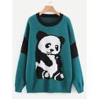 Shein Panda Pattern Sweater