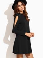 Shein Cut Out Sleeve Tee Dress