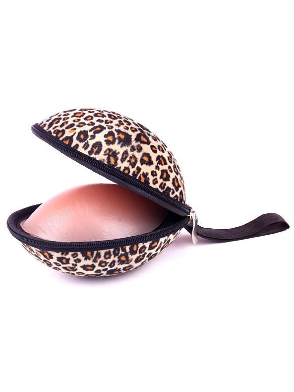 Shein Leopard Zipper Underwear Storage Bag