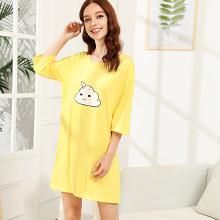 Shein Cloud Print Night Dress