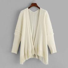 Shein Fringe Detail Cardigan