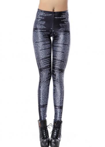 Rosewe Hot Sale High Waist Black Polyester Leggings For Women