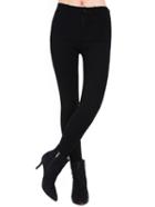 Shein Black Skinny Pockets Denim Pant