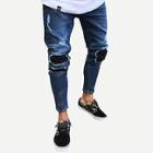 Shein Men Ripped Tapered Jeans