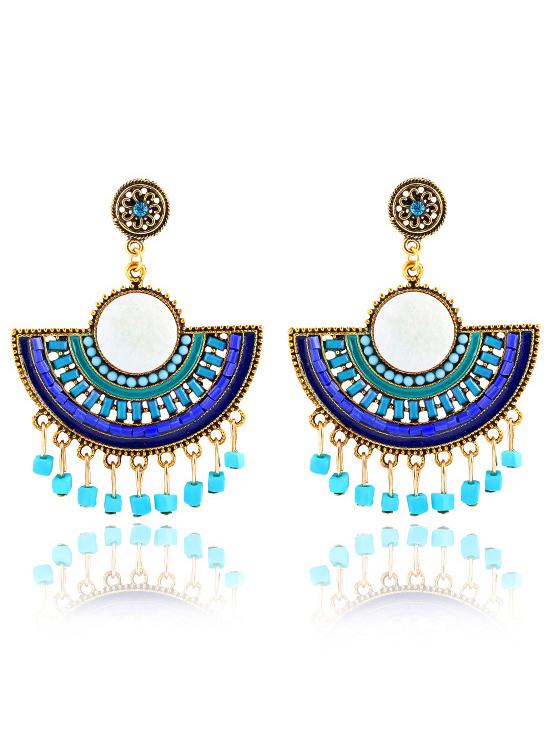 Shein Fan-shaped Tassel Earrings