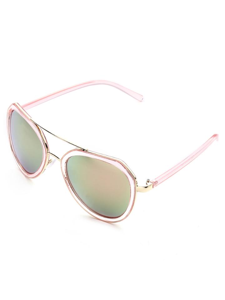 Shein Ombre Lens Aviator Sunglasses