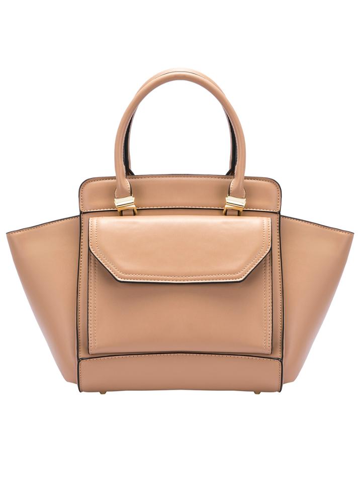 Shein Khaki Fashion Pu Shoulder Bag