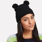 Shein Cute Ear Knit Beanie Hat