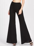 Shein Zip Side Super Flare Pants