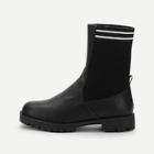 Shein Striped Detail Sock Boots