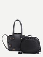 Shein Pu Satchel Bag With Inner Pouch