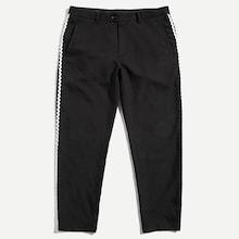 Shein Men Wave Line Side Peg Leg Joggers