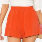 Shein Elastic Waist Wide Leg Shorts