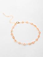Shein Crystal Detail Choker Necklace