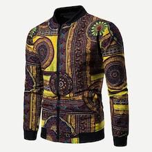 Shein Men Ornate Print Jacket