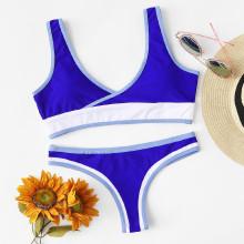 Shein Two Tone Bikini Set