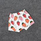 Shein Girls Strawberry Print Shorts