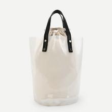 Shein Clear Bucket Bag With Inner Pouch