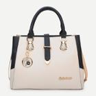 Shein Tote Bag With Round Charm