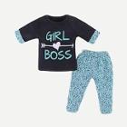 Shein Toddler Girls Leopard Print Top With Pants