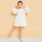 Shein Girls Button Up Solid Dress