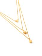 Shein Heart & Star Pendant Layered Necklace
