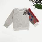 Shein Toddler Boys Fringe Trim Sweatshirt