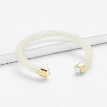 Shein Glitter Design Cuff Bracelet