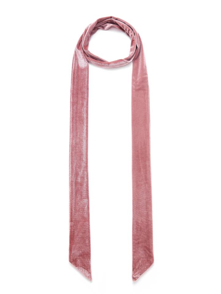 Shein Velvet Skinny Scarf