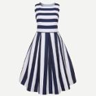 Shein Block Stripe Tank Dress