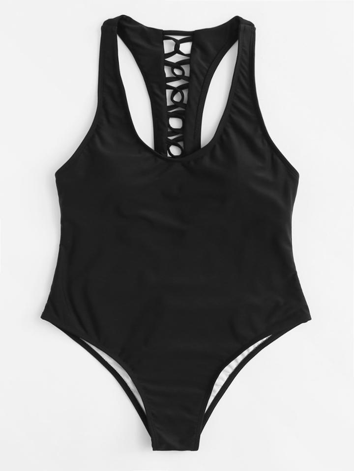 Shein Twist Detail Swimsuit