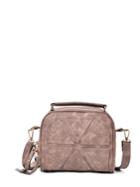 Shein Geo Patch Nubuck Pu Shoulder Bag