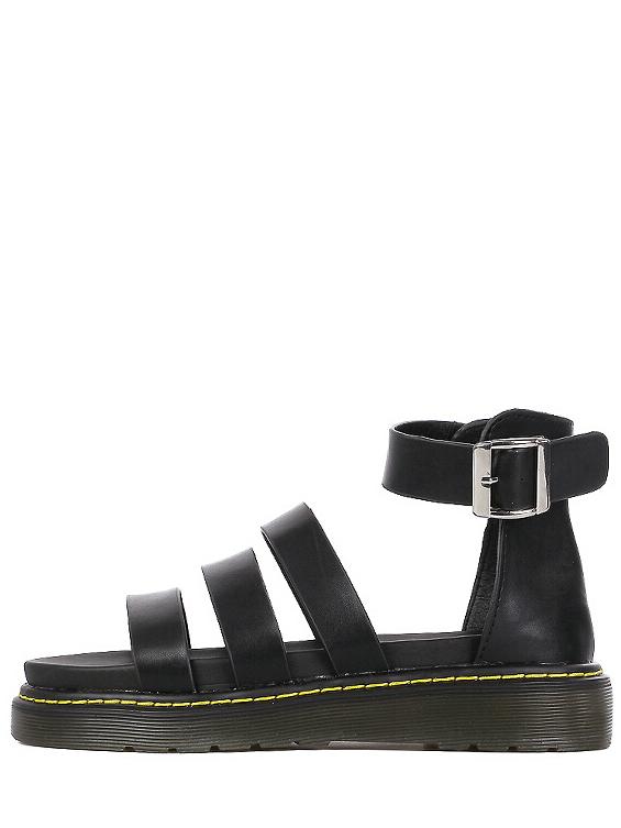 Shein Fuax Leather Strappy Flatform Sandals