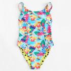 Shein Floral Reversible Swimsuit