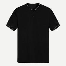 Shein Men Ribbed Trim Tee