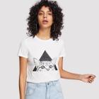 Shein Round Neck Animal Prints Tee