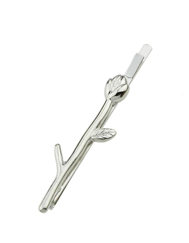 Shein Silver Plated Fancy Hair Clip