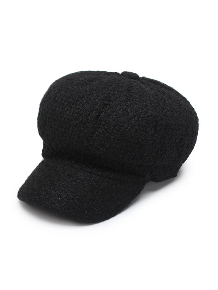 Shein Tweed Bakerboy Cap