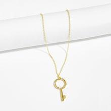 Shein Key Pendant Chain Necklace