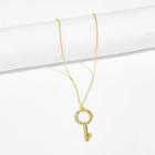 Shein Key Pendant Chain Necklace