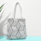 Shein Geometric Print Tote Bag