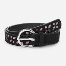 Shein Metal Buckle Glitter Belt