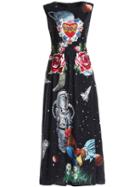 Shein Astronaut Print A-line Dress