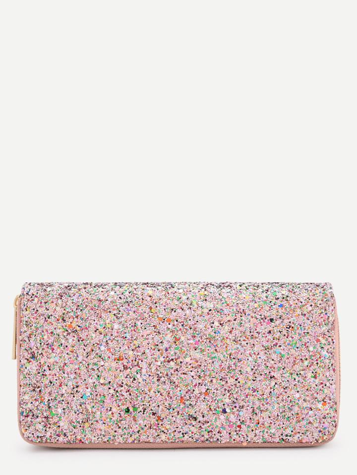 Shein Glitter Pu Purse
