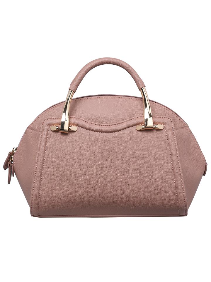 Shein Pink Zipper Pu Shell Bag
