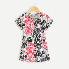 Shein Girls All Over Printed Dress