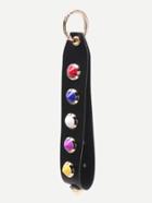 Shein Black Contrast Studded Pu Bag Accessory