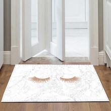 Shein Eyelash Print Doormat